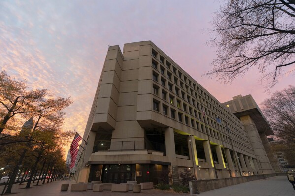 The Federal Bureau of Investigation (FBI) headquarters is seen in Washington, Dec. 7, 2024. (AP Photo/Jose Luis Magana, File)