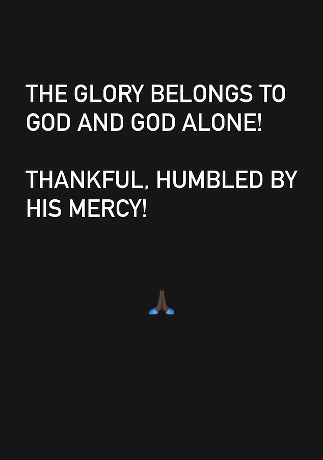 The pop icon, 36, took to her Instagram Stories on Tuesday night to mark the moment with a heartfelt message celebrating the verdict, which spared Rocky from a potential 24-year prison sentence if convicted